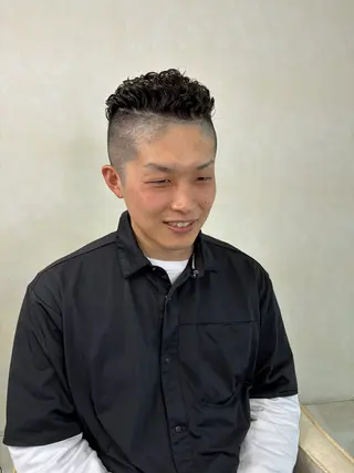 ショート パーマ メンズ メンズ特化✨パーマス タイル大得意安田海斗のヘアスタイル