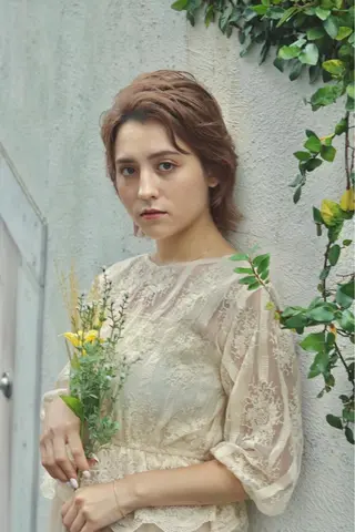 ショート ヘアアレンジ natsumi / N°ariaのヘアスタイル