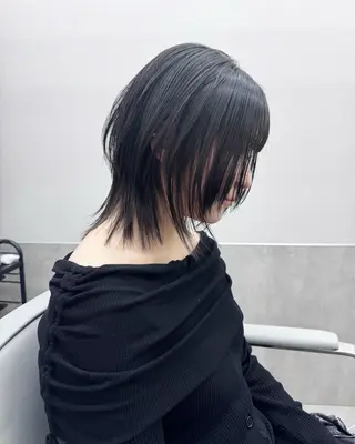 ミディアム GO TODAY 福岡大名Bellus店所属・🫧ショートウルフ ボブウルフ🫧 糸瀬のヘアスタイル