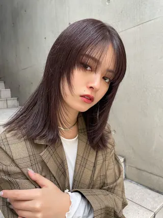 ミディアム STUD hairsalon所属・STUD YUKIのヘアスタイル