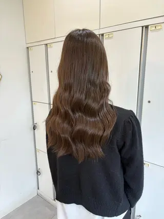 ロング カラー 🫧松尾彩舞樹🫧 アレンジ/艶カラー✨のヘアスタイル