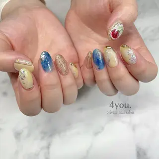 ネイル nail salon ４ｙｏｕ．のネイルデザイン