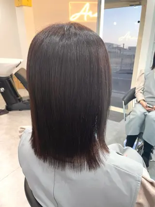ミディアム カラー ARARE HAIR みゆきのヘアスタイル