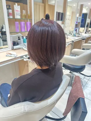 カラー かとう さやかのヘアスタイル