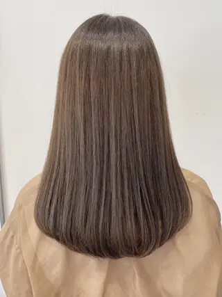 セミロング 大坪 壱成のヘアスタイル