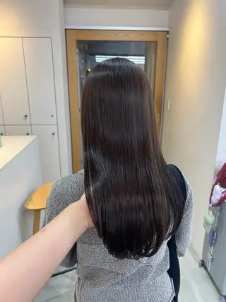 セミロング ♡表参道/透明感 カラー/AOI🪽♡のヘアスタイル