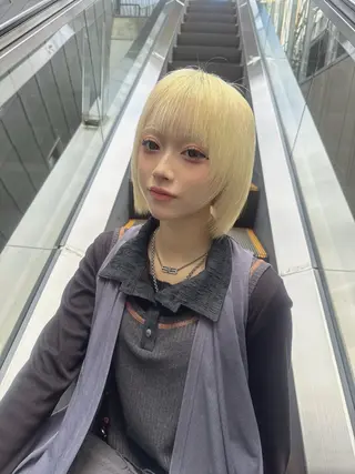 ショート カラー 💎透明感カラー特化 💎TAISEIのヘアスタイル