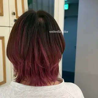 ミディアム カラー Kurumi 🩰カットモデル募集のヘアスタイル