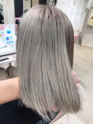 ミディアム カラー 高島大登/顔周り /レイヤーカットのヘアスタイル