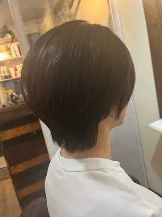 ショート 岩田 実那のヘアスタイル