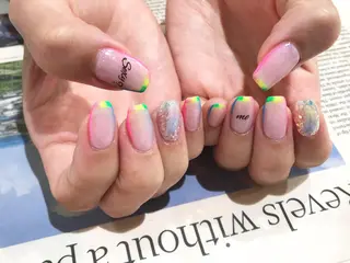 ネイル 舞田 苑香のネイルデザイン