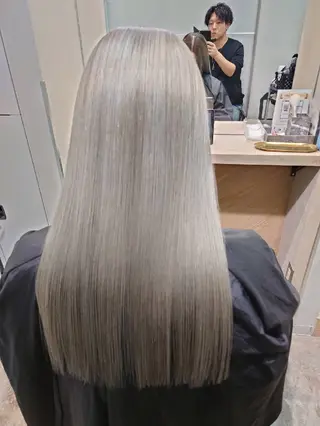 ロング 縮毛矯正✨艶髪　 シノハラ✨髪質改善のヘアスタイル