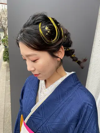 セミロング ano @anomukuiのヘアスタイル