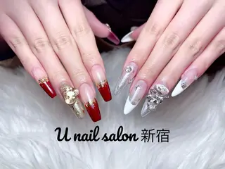 ネイル U nail 🩷 高田馬場店のネイルデザイン