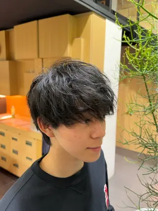 メンズ レイヤー/スパイキー ショート/坂本翔のヘアスタイル