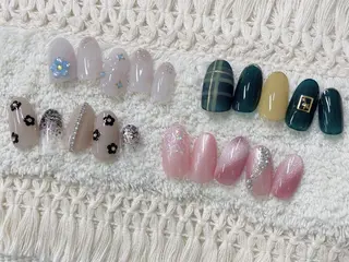 ネイル ネイルPetit Ribbonのネイルデザイン