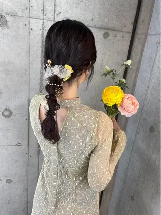 ヘアアレンジ Reve  resort所属・美髪× ヘアセット✨Araiのヘアスタイル