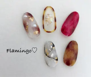 ネイル 浮きにくいフィルイン ｜上品シンプルネイルのネイルデザイン