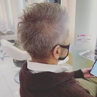 ショート カラー メンズ トータルビューティー K:R鶴川のヘアスタイル