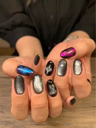 セミロング asumi's nice  nails所属・小西 明日美のネイルデザイン