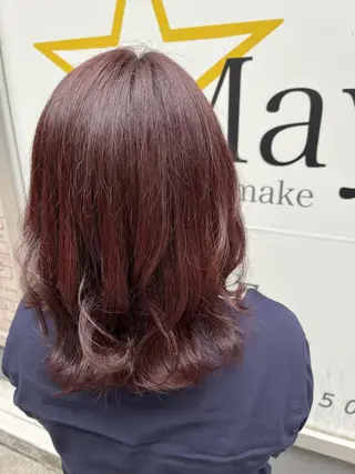 セミロング カラー 髪質改善✨/中屋敷 はじめのヘアスタイル