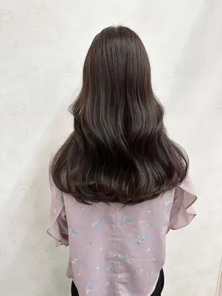 ロング rio￤ブラウン￤暗 髪￤縮毛矯正🌙のヘアスタイル
