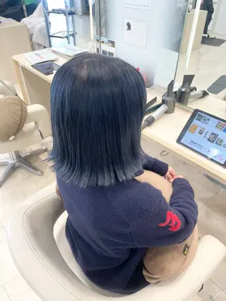 ミディアム カラー ボブ ·˖Reika·˖✩のヘアスタイル