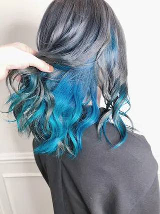 セミロング カラー 🧸ミルクティー🧸 kousei🧸のヘアスタイル