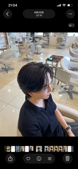 ショート メンズ nakano amiのヘアスタイル