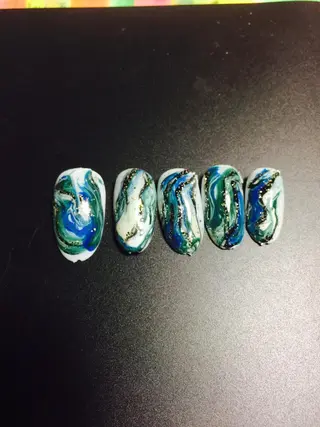 ネイル 自宅ネイルサロン ♦️nuance♦️のネイルデザイン