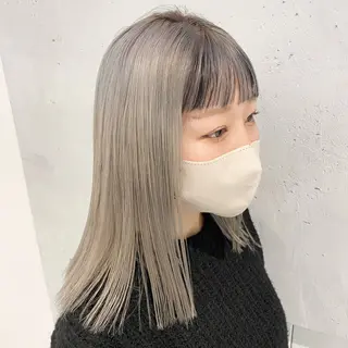 ミディアム カラー 小西 雅大のヘアスタイル