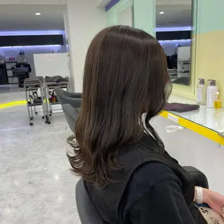 ミディアム 🤍韓国トレンド ヘア🤍miku🤍のヘアスタイル