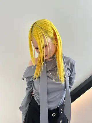 カラー ハイトーン特化 pepe🎀のヘアスタイル