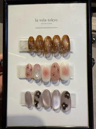 ネイル la  vela Tokyo所属・金子 芽梨愛のネイルデザイン