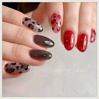 ネイル Beauty salon Ryu・ange所属・PEARL ROSE パールローズのネイルデザイン