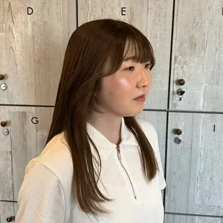 ロング カラー 柔らかいcolor ￤韓国￤🩰マユ🩰のヘアスタイル