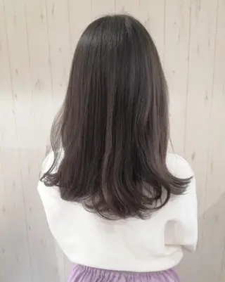 ミディアム カラー 西川 敏夫のヘアスタイル