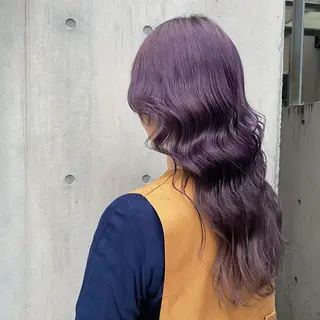 カラー 透明感/韓国風 🤍moeka🤍のヘアスタイル