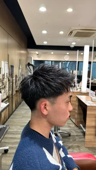 ショート メンズ 新免世翔/ レディースモデル募集のヘアスタイル