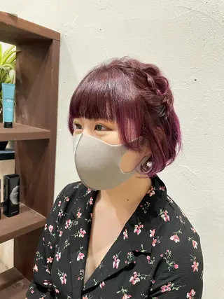 カラー HAIR CALM 鹿島田店所属・✄‬齋藤 なな✄のヘアスタイル