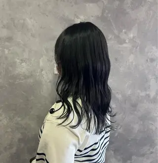 セミロング カラー 🐈‍⬛吉澤 汀彩🐈‍⬛のヘアスタイル