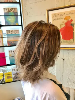 ミディアム 🔍髪質改善診断🔎 長山　 シュンスケのヘアスタイル