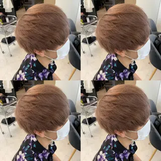 カラー ヘアアレンジ メンズ 🦋韓国ヘア 坂本 菜摘🦋のヘアスタイル