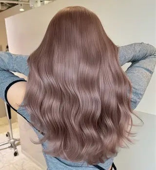 ロング カラー 韓国ヘア🎀 もかのヘアスタイル