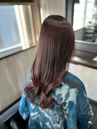 ロング カラー HAIR SALON M Fe's所属・透明感カラー/レイヤ ー/小谷野真緒のヘアスタイル