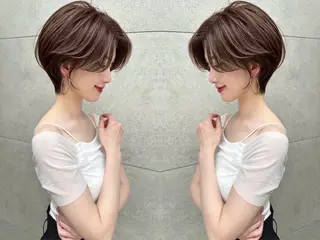 ショート カラー ショート/ボブ 岡田洸太のヘアスタイル