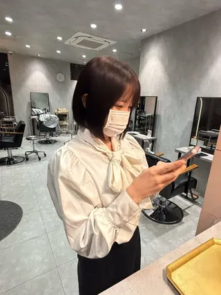 カラー 大橋 彩香のヘアスタイル