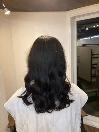 セミロング 🌸栄/髪質改善 透明感/ムラカミ🌸のヘアスタイル