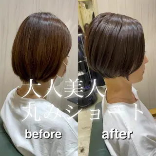 ショート 【全部無料🙇】 おがわようしんのヘアスタイル