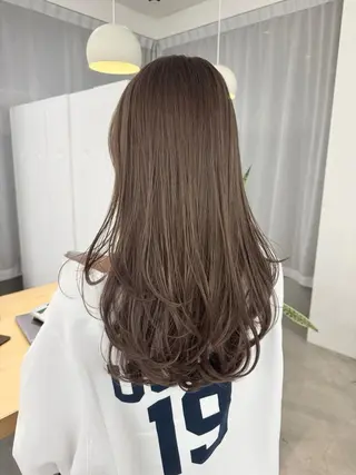 ロング カラー 鈴木 奏羽のヘアスタイル